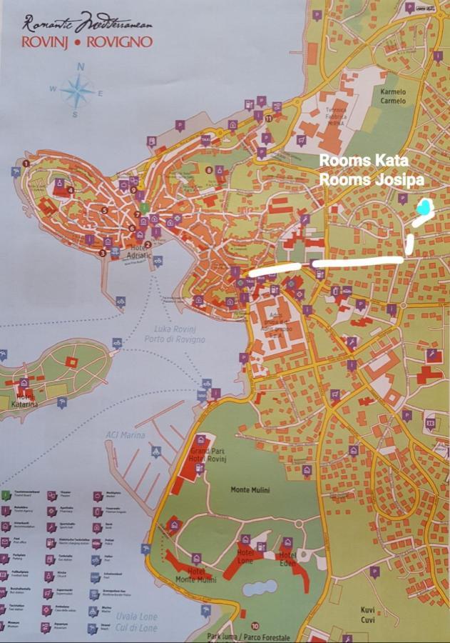 Rooms Josipa Rovinj Zewnętrze zdjęcie