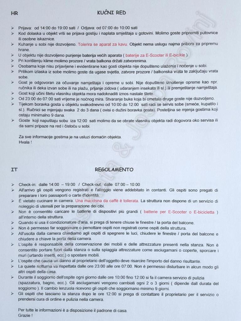 Rooms Josipa Rovinj Zewnętrze zdjęcie